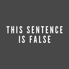 This Sentence Is False Liar Paradox Fun Brain Teaser Riddle ...