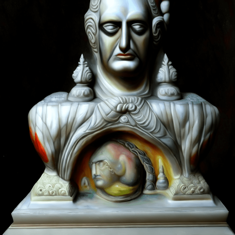 Sculpture- Marble Bust