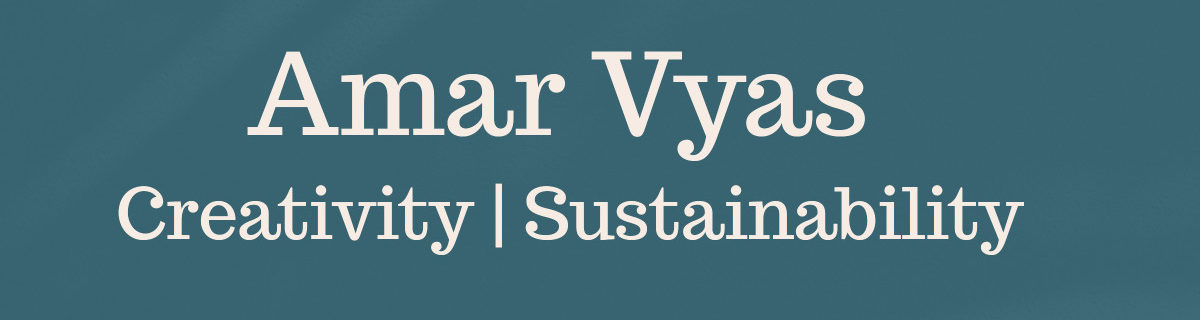 Banner for About page -website of Amar Vyas