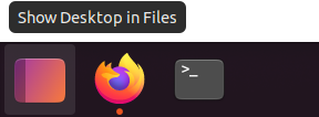 Show Desktop in Files